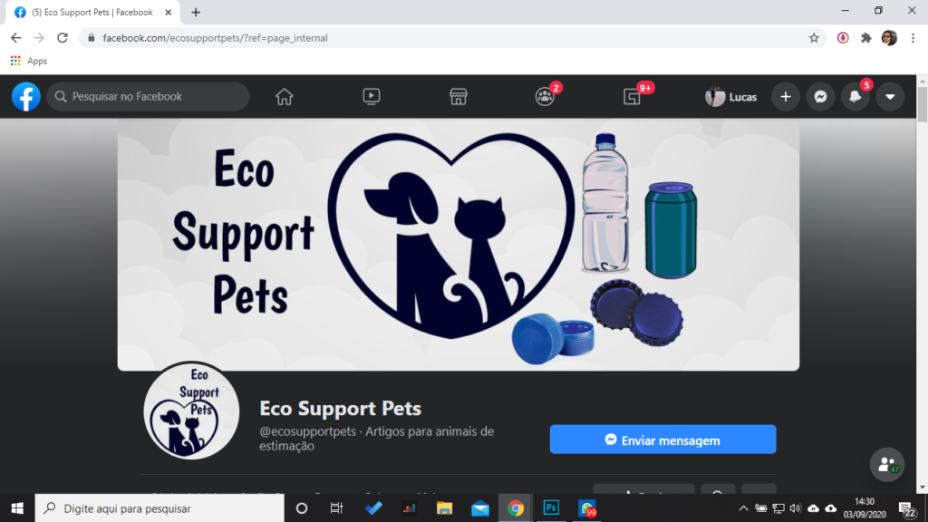 designer eco supporte pets